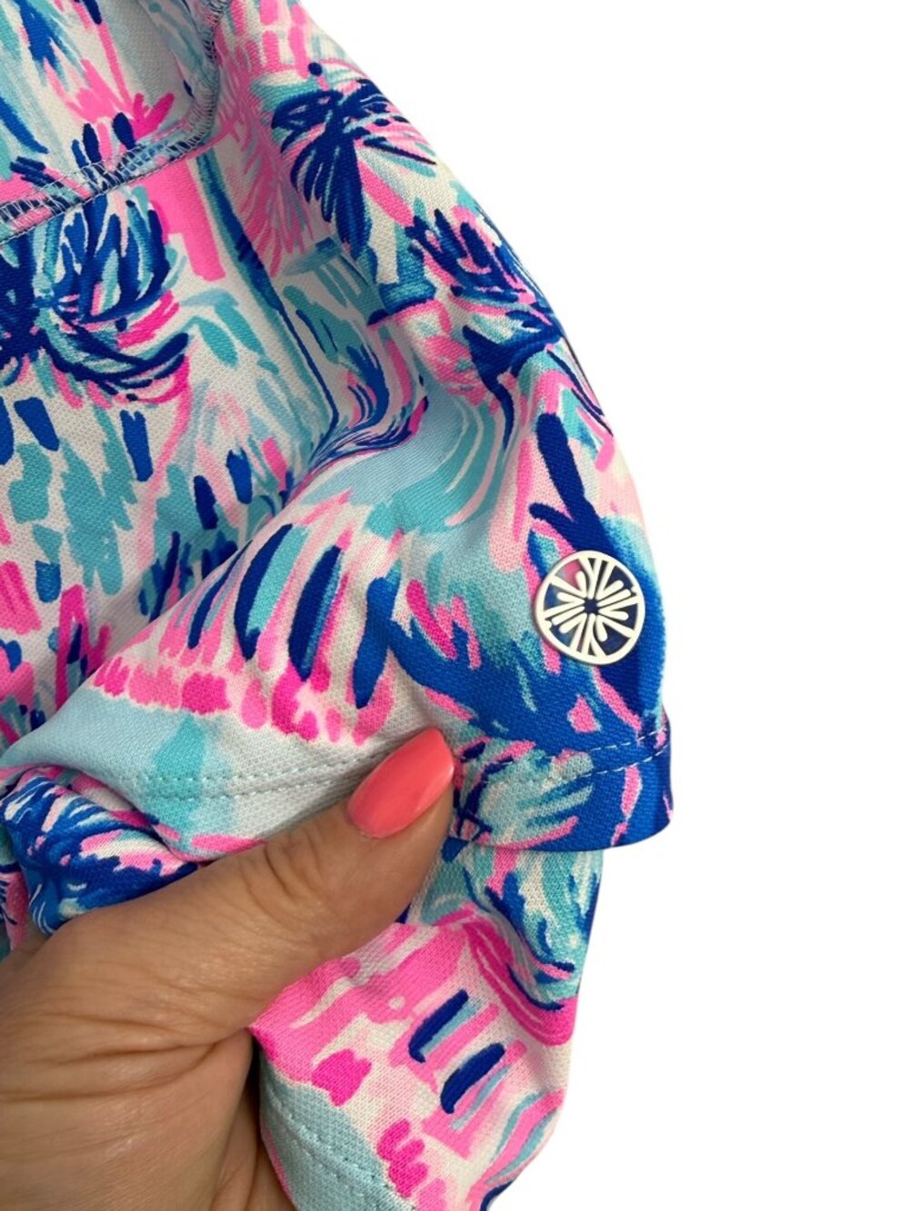 NWOT Lilly Pulitzer Luxletic Dania Pleated UPF 50+ Tennis Dress Size S - Picture 6 of 7